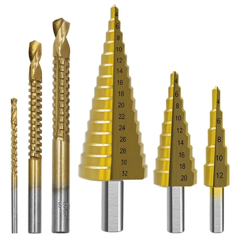 Tradesman's Mate 6 Piece Step Bit Set