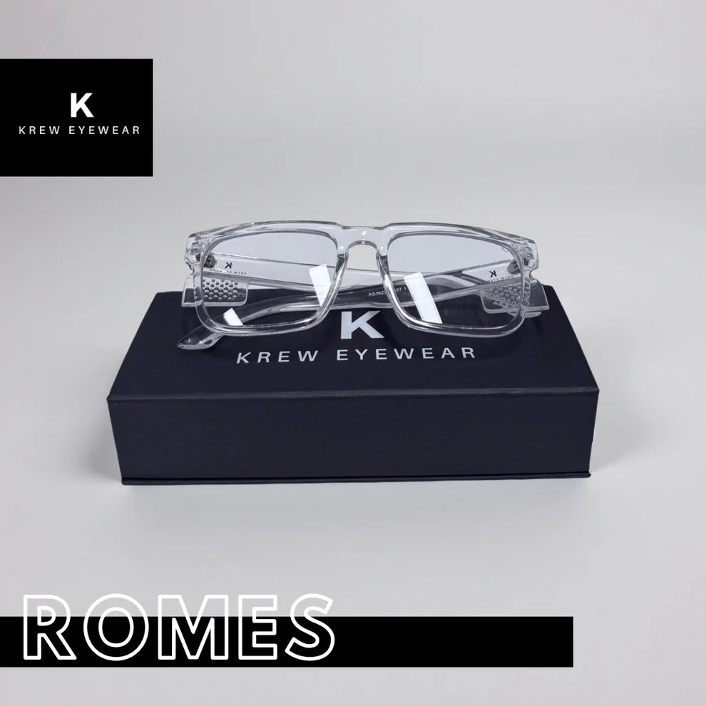 KREW EYEWEAR ROMES CLEAR