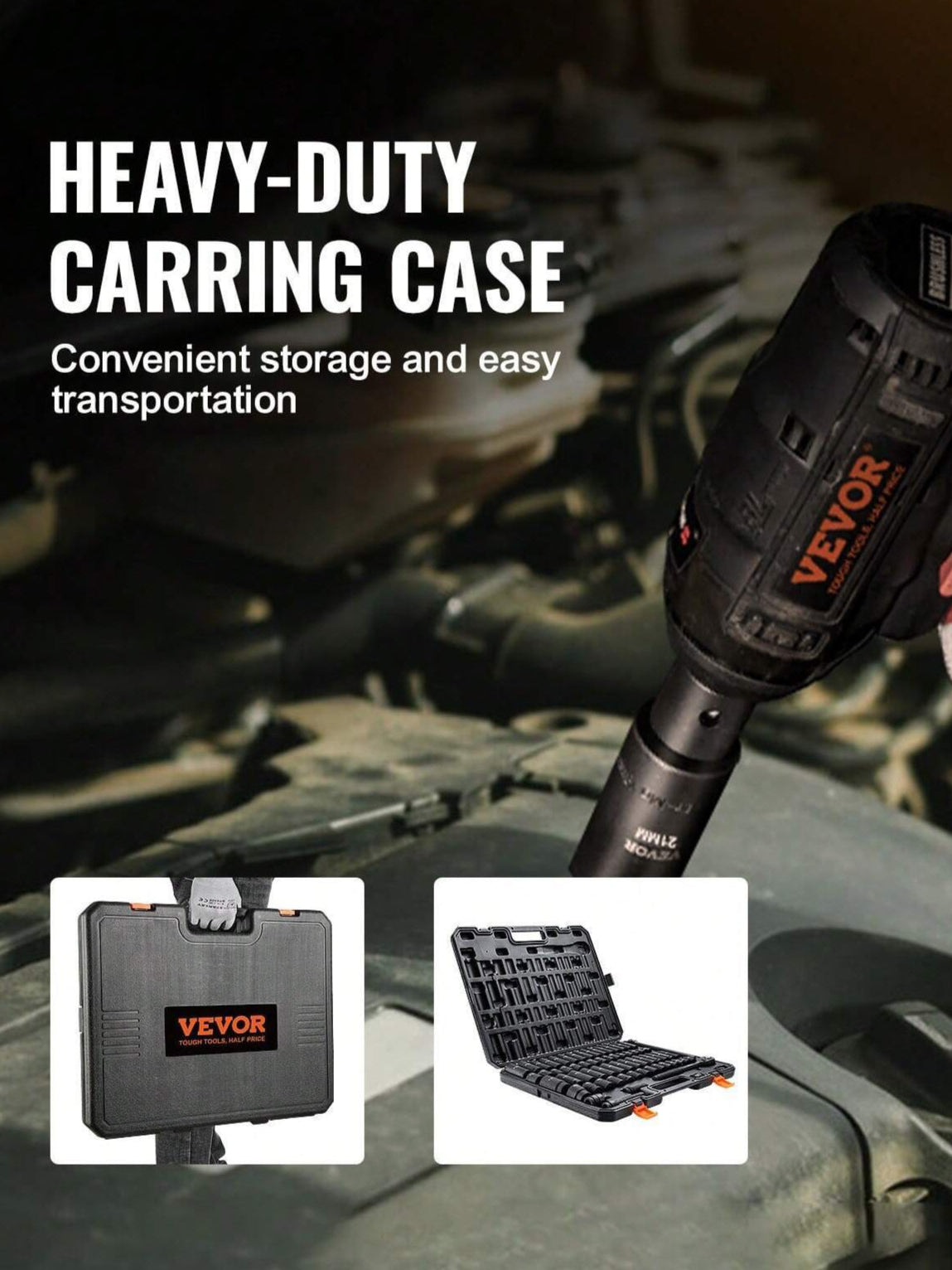 VEVOR 23 Piece Socket Set