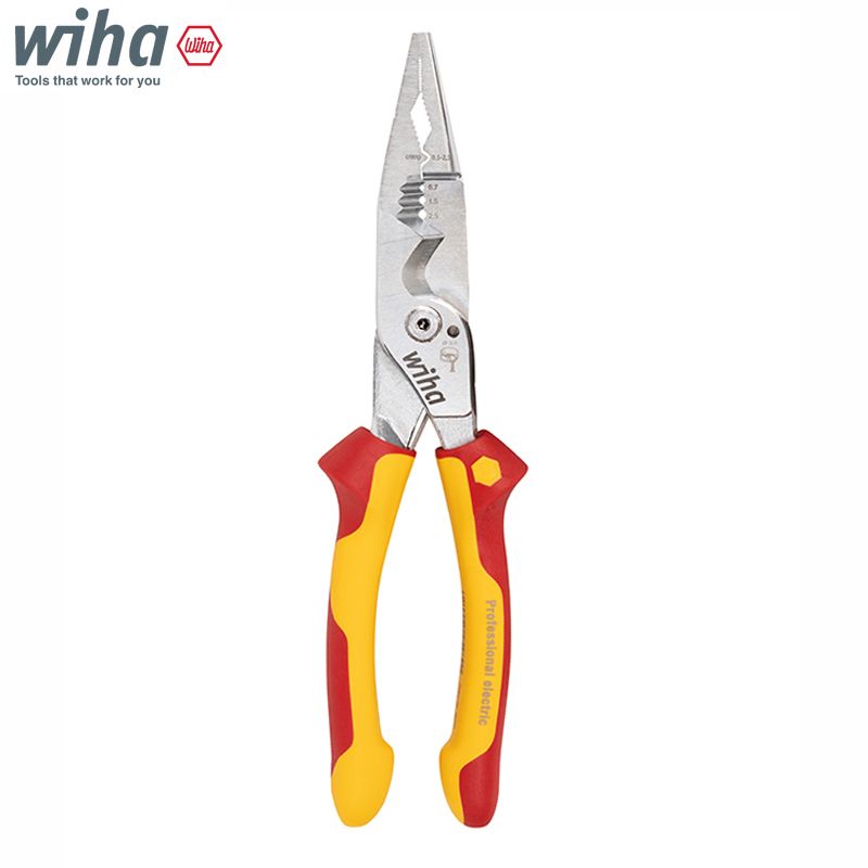 Wiha 2 Piece Electricians Plier Set