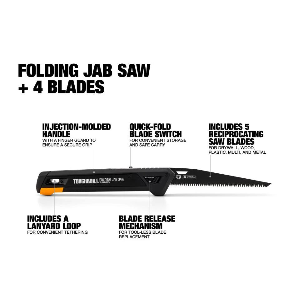 TOUGHBUILT Folding Jab Saw Kit