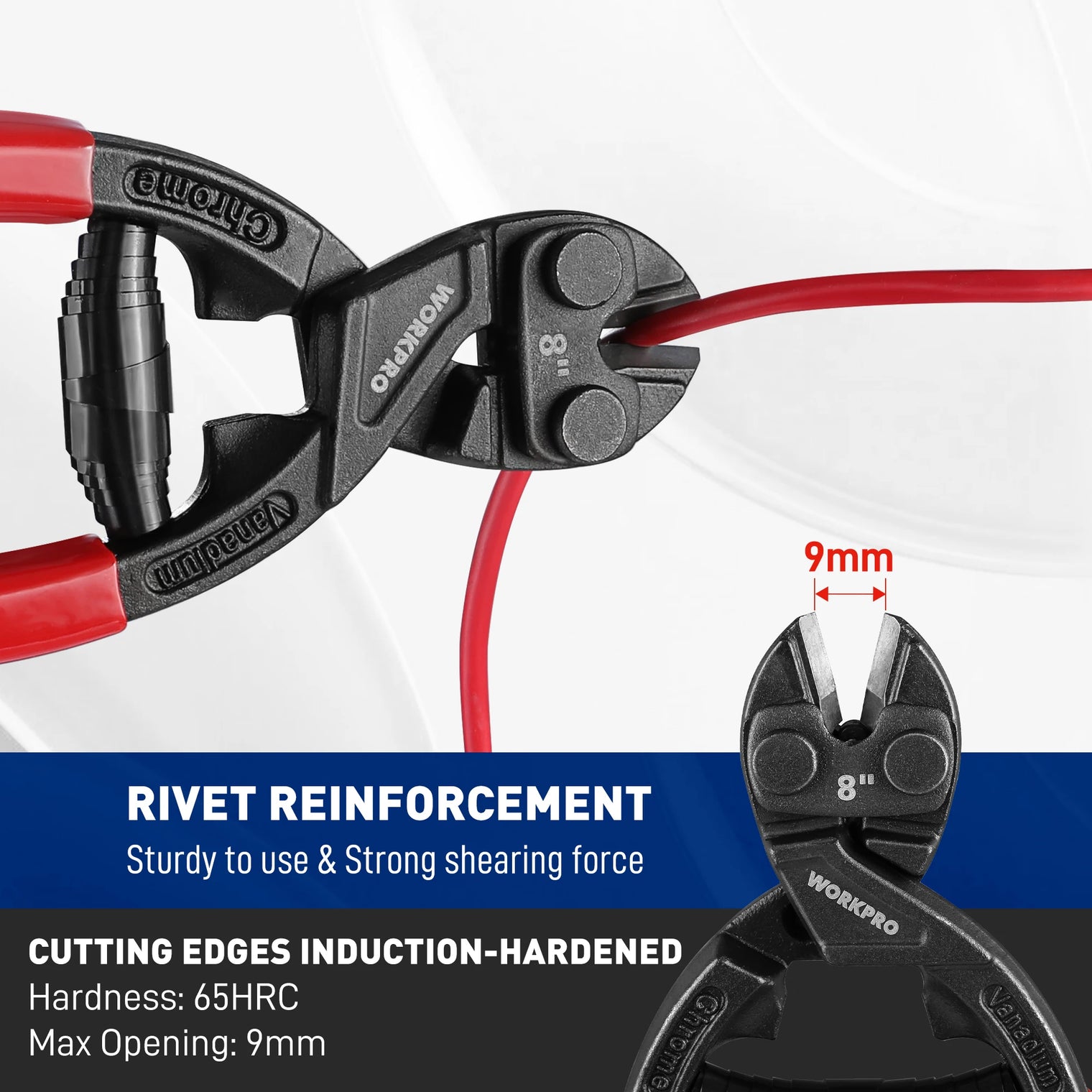 WORKPRO 200MM High Leverage Bolt Cutters