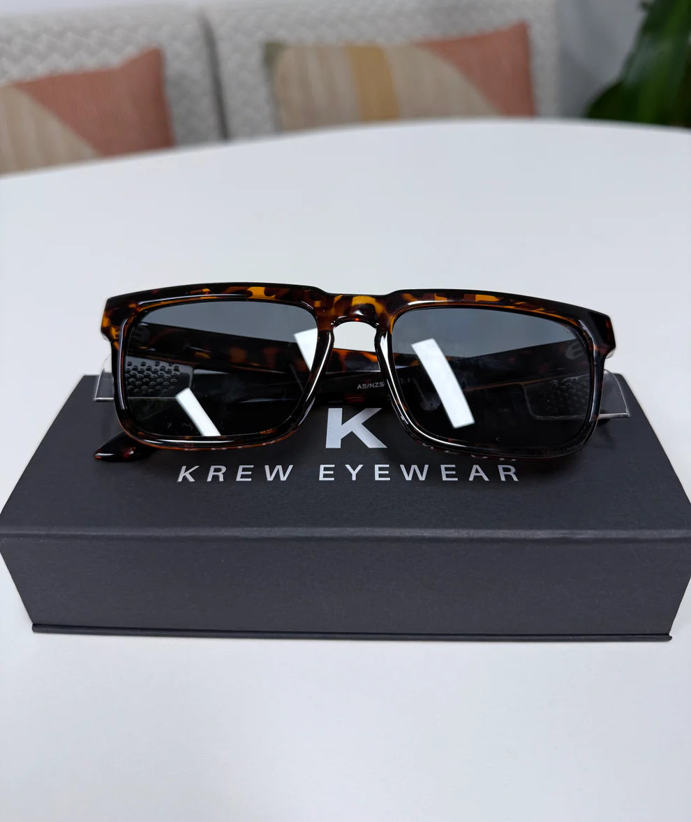 KREW EYEWEAR ROMES TORTOISE SHELL