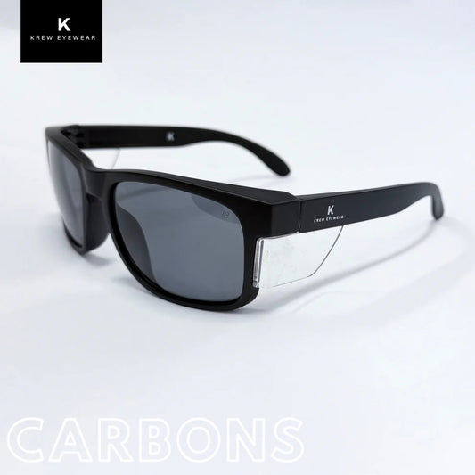 KREW EYEWEAR  CARBONS MATTE BLACK