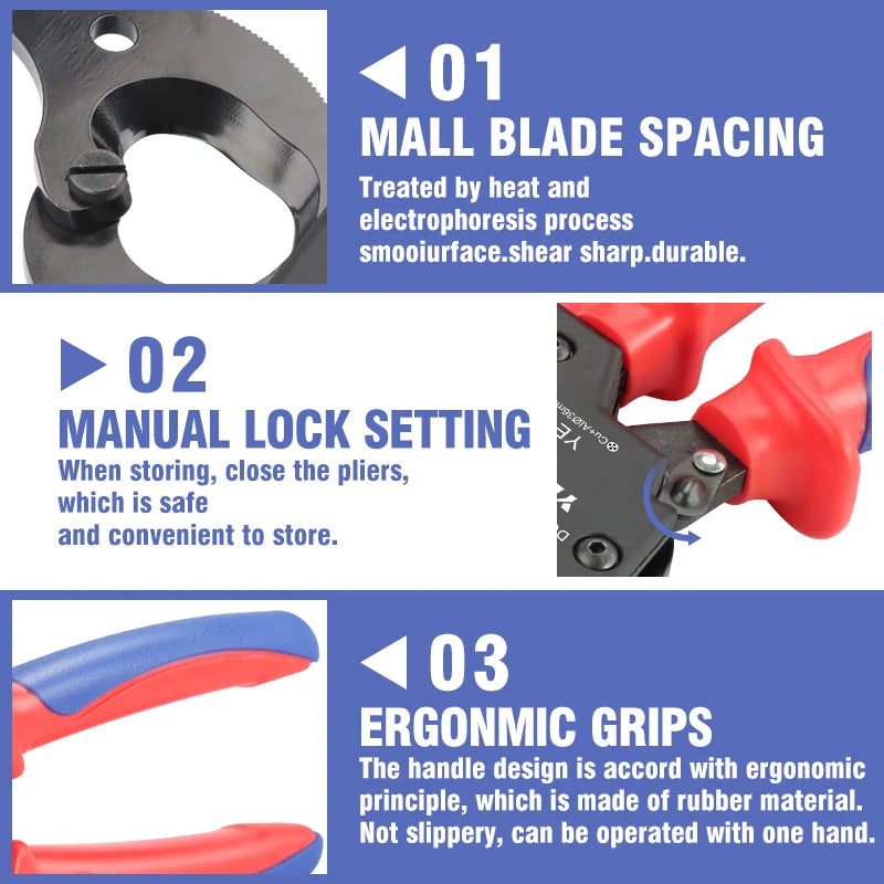 EFYM Ratcheting Cable Cutters