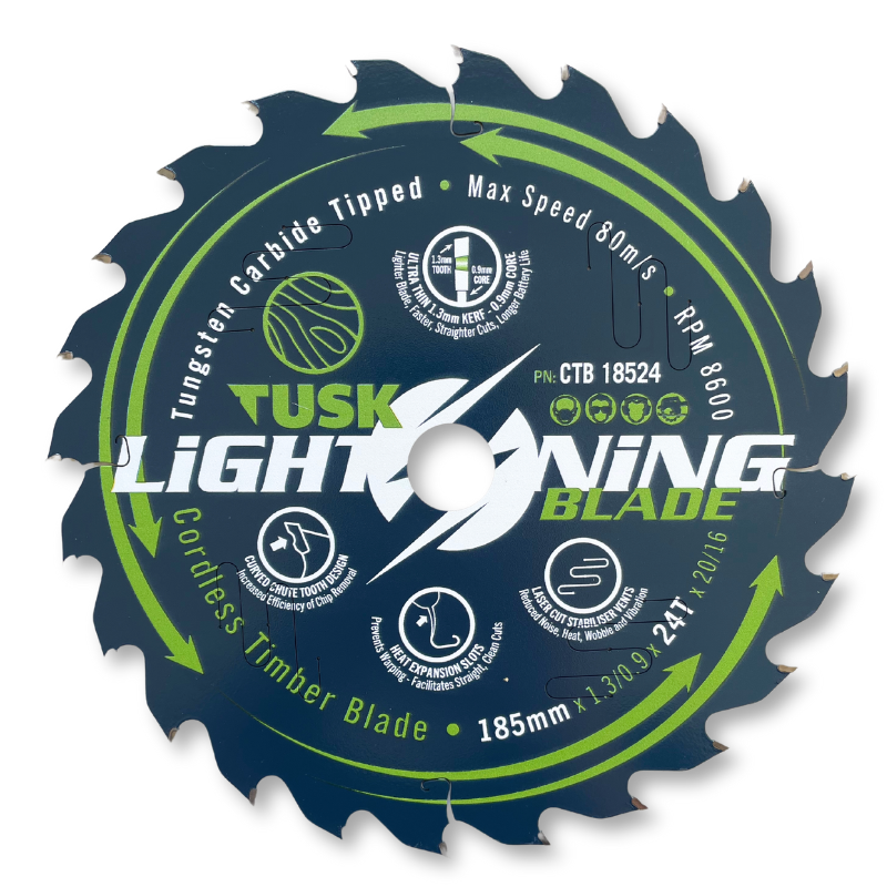 TUSK Tools Cordless Timber Blade