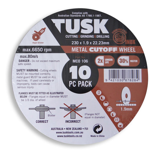 TUSK Tools Metal Cut Off Wheel