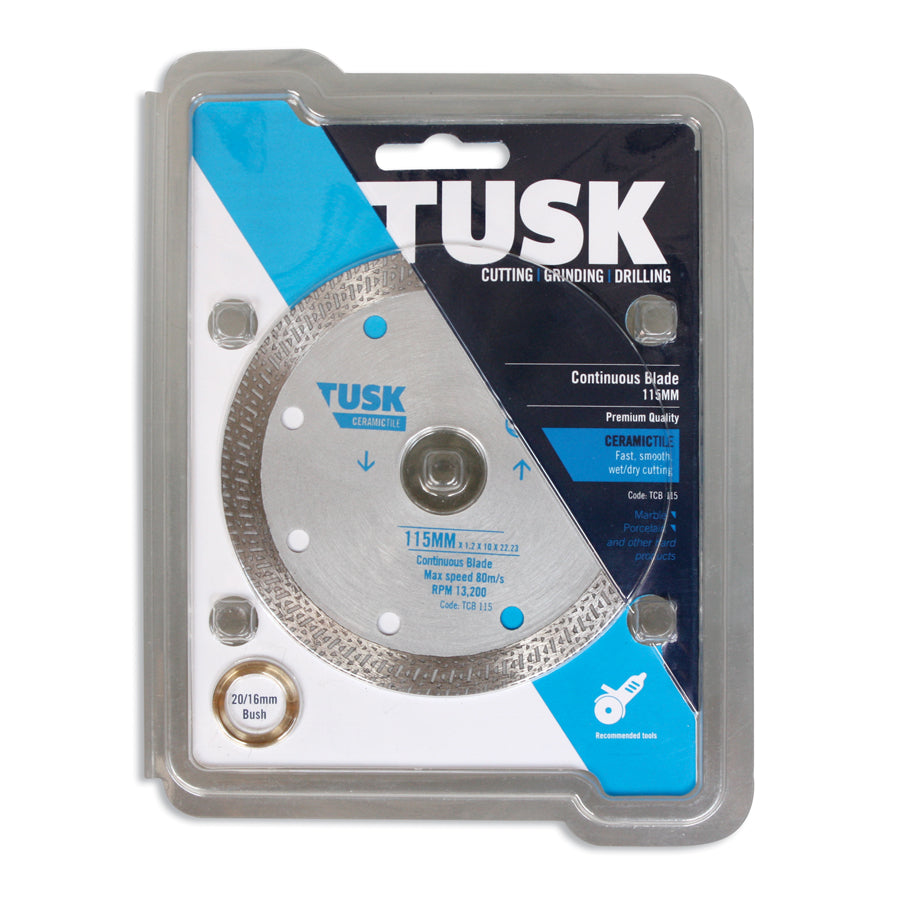 TUSK Tools Continuous Tile Blade