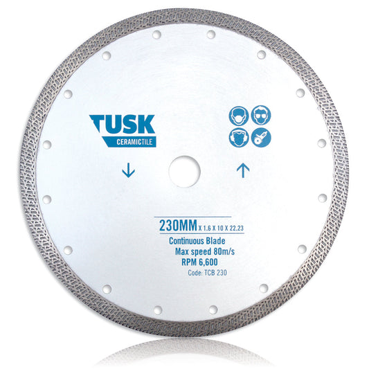TUSK Tools Continuous Tile Blade