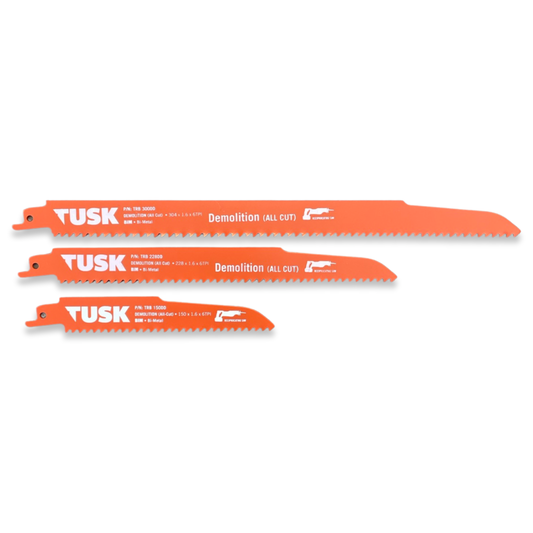 TUSK Tools Demolition - Reciprocating Saw Blades