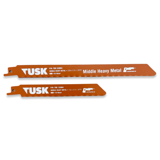 TUSK Tools Middle to Heavy Metal - Reciprocating Saw Blades