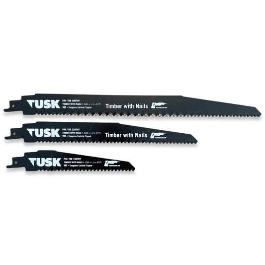 TUSK Tools TCT Timber with Nails - Reciprocating Saw Blades