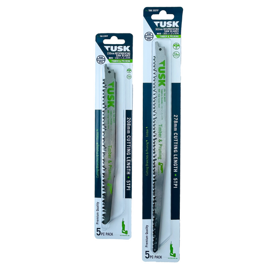 TUSK Tools Timber & Pruning - Reciprocating Saw Blades