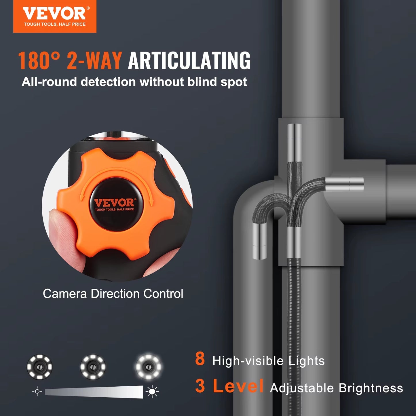 VEVOR Bore Scope Camera