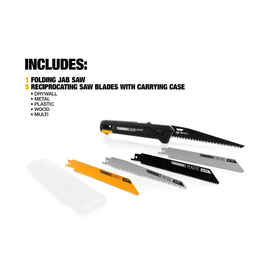 TOUGHBUILT Folding Jab Saw Kit