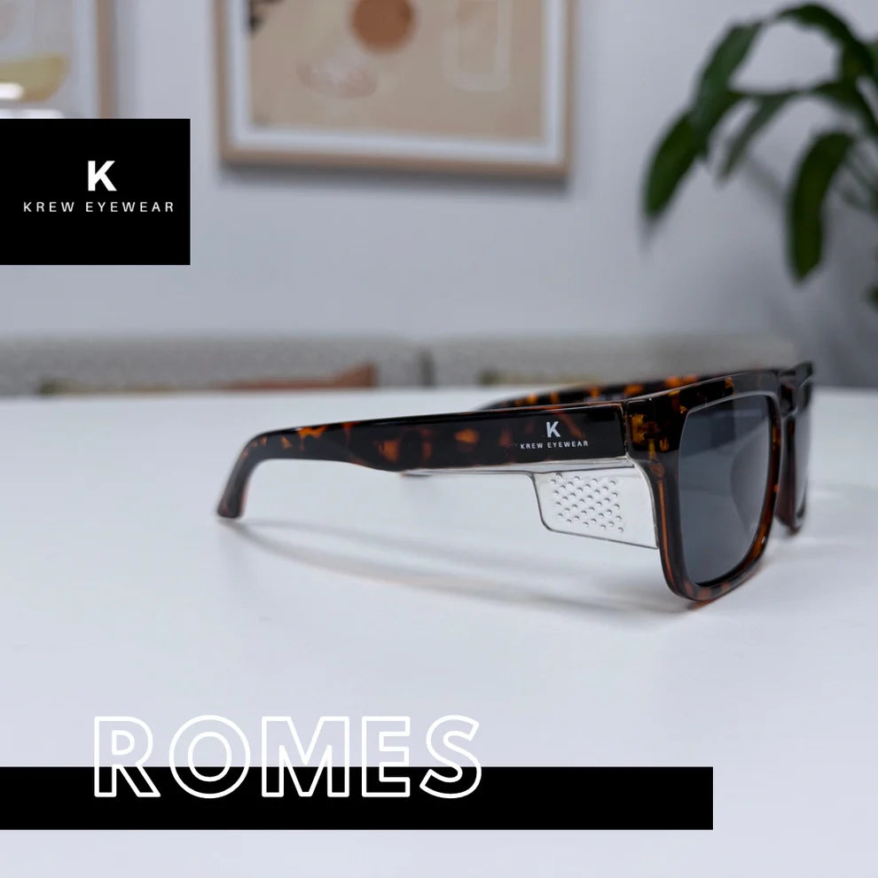 KREW EYEWEAR ROMES TORTOISE SHELL