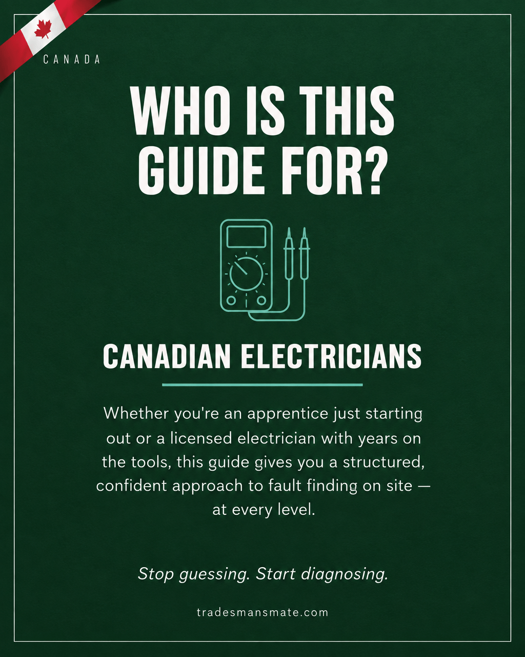 Canadian Electrician's Fault Finding Guide