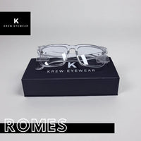 KREW EYEWEAR ROMES CLEAR