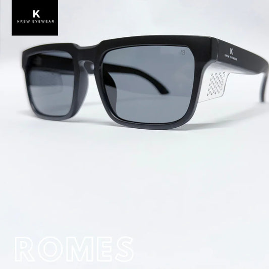 KREW EYEWEAR ROMES MATTE BLACK