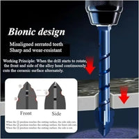 Tradesman's Mate Tile/Ceramic High Hardness Drill Bits.