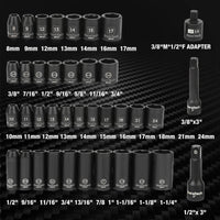 DURATECH 38 Piece Impact Socket Set