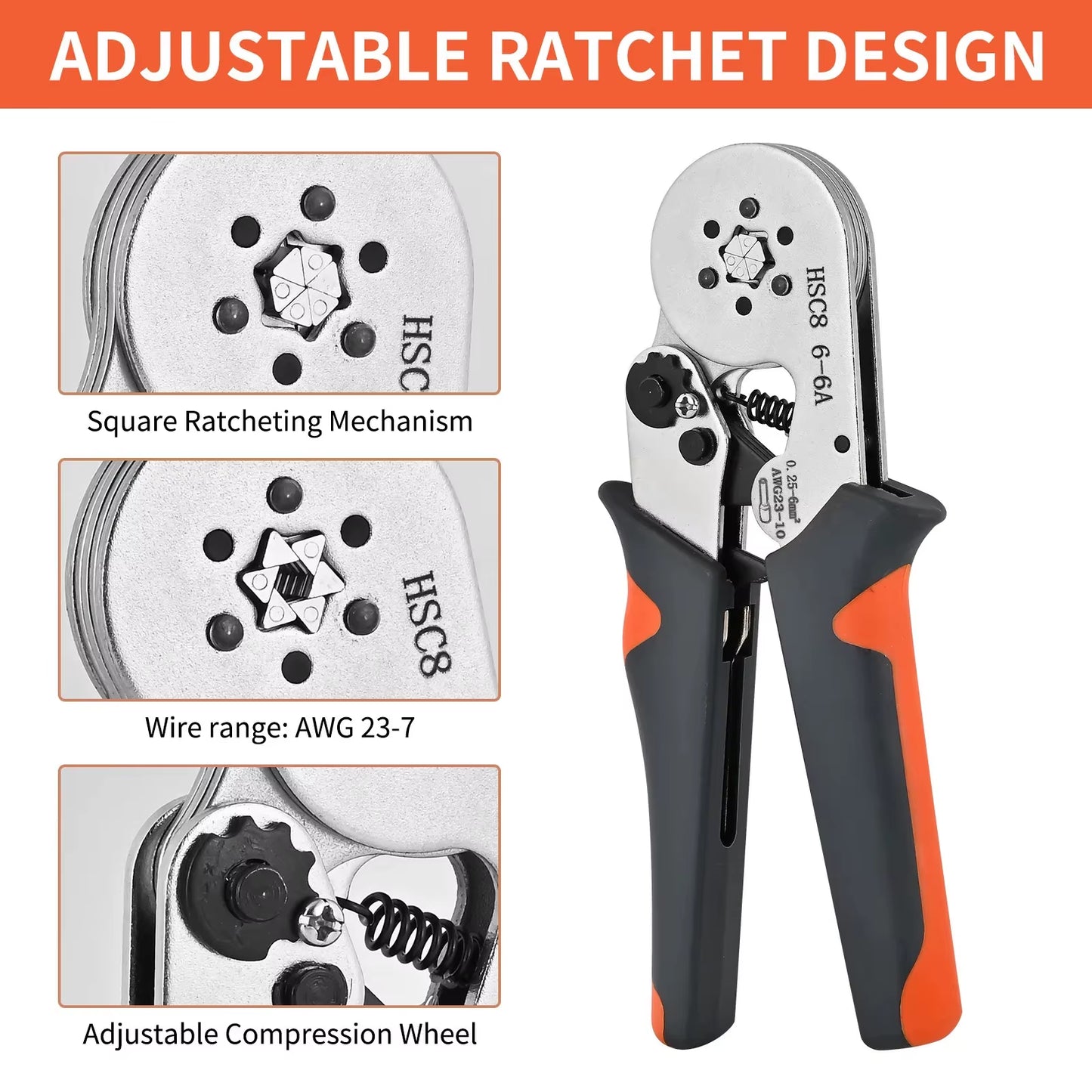  WOZO Ferrule Connector Crimping Set