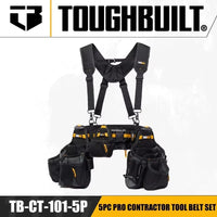TOUGHBUILT 5 Piece Pro Contractor Tool Belt Set