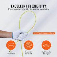 VEVOR 30M Fibreglass Fish Tape