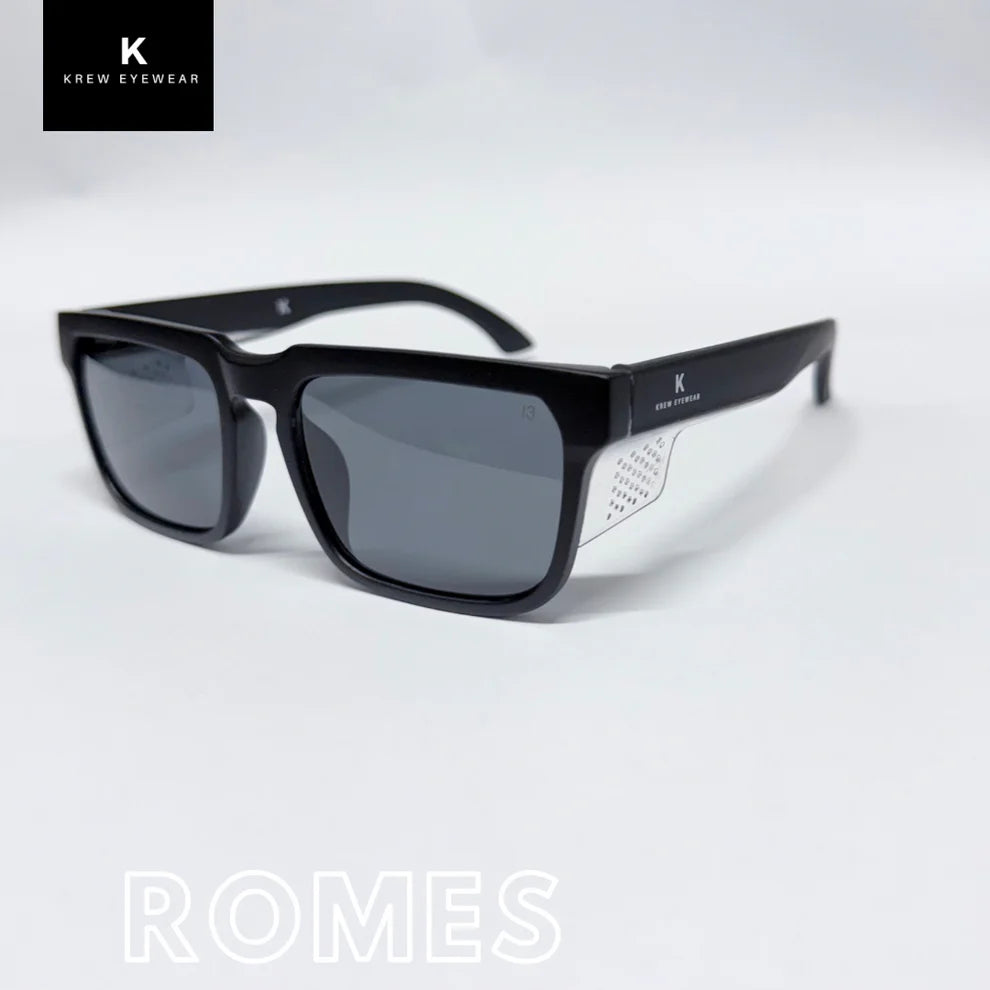 KREW EYEWEAR ROMES MATTE BLACK