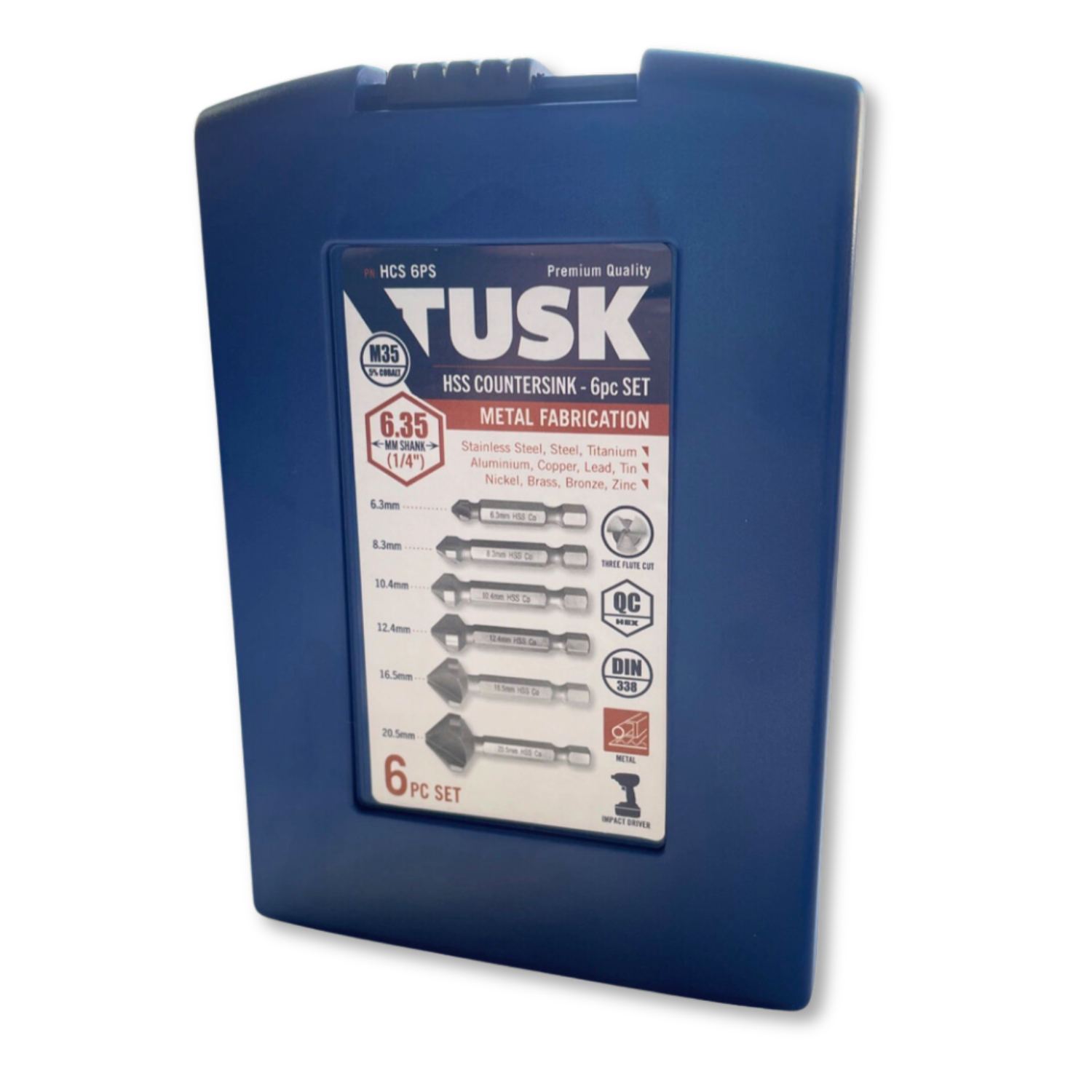 TUSK Tools High Speed Steel Countersink