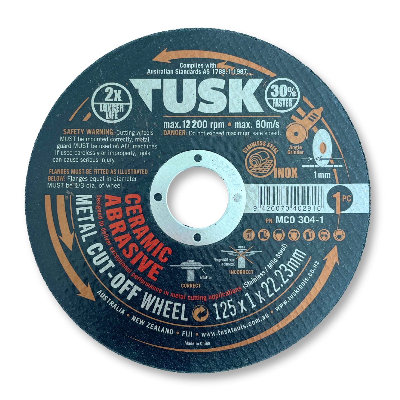 TUSK Tools Metal Cut Off Wheel