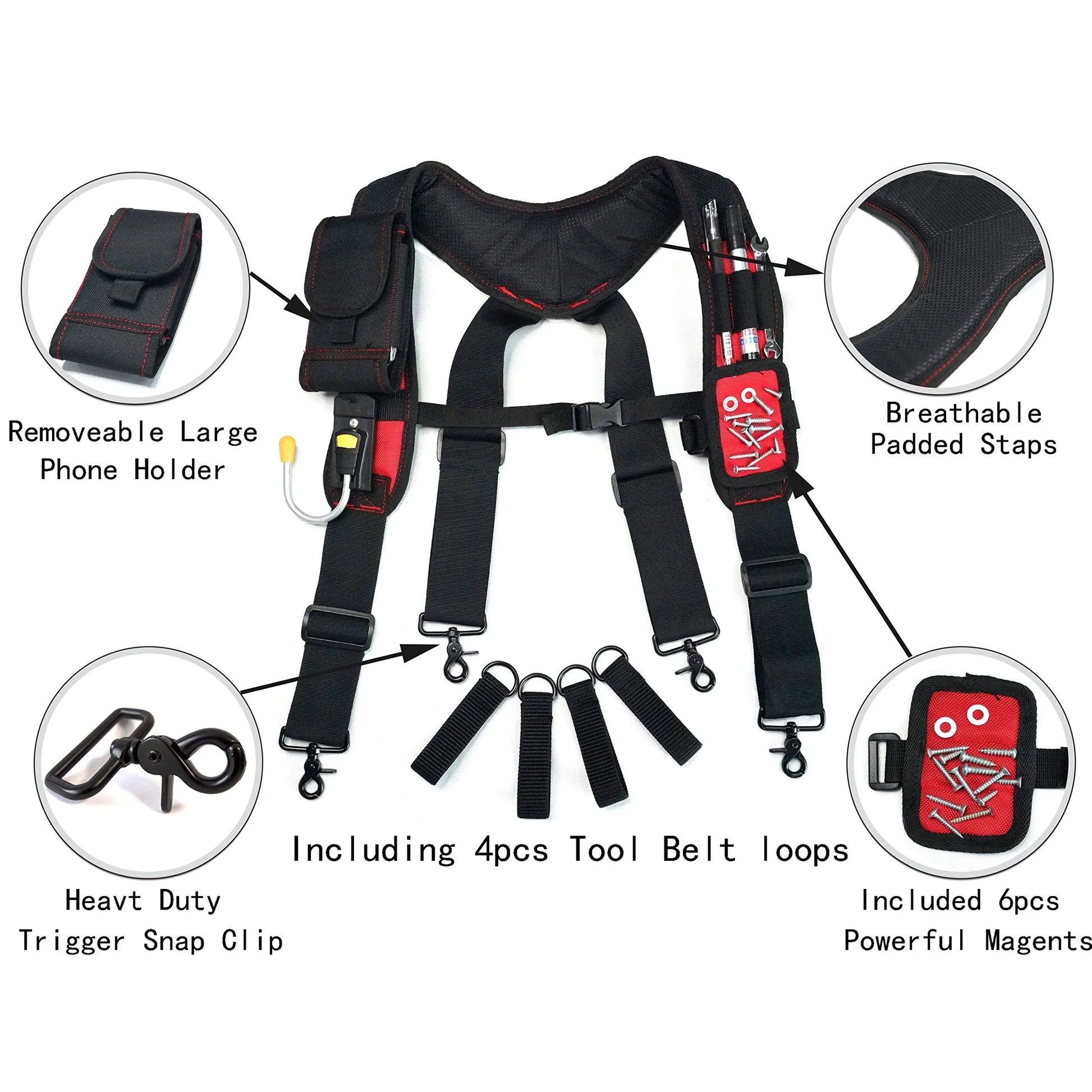 Carpenters Suspended Tool Belt