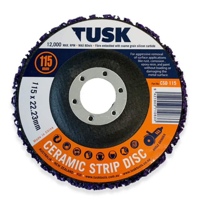 TUSK Tools Ceramic Strip Disc