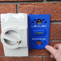 LEVLEC Weatherproof Isolator Templates – Suits NLINE Series Large & Small