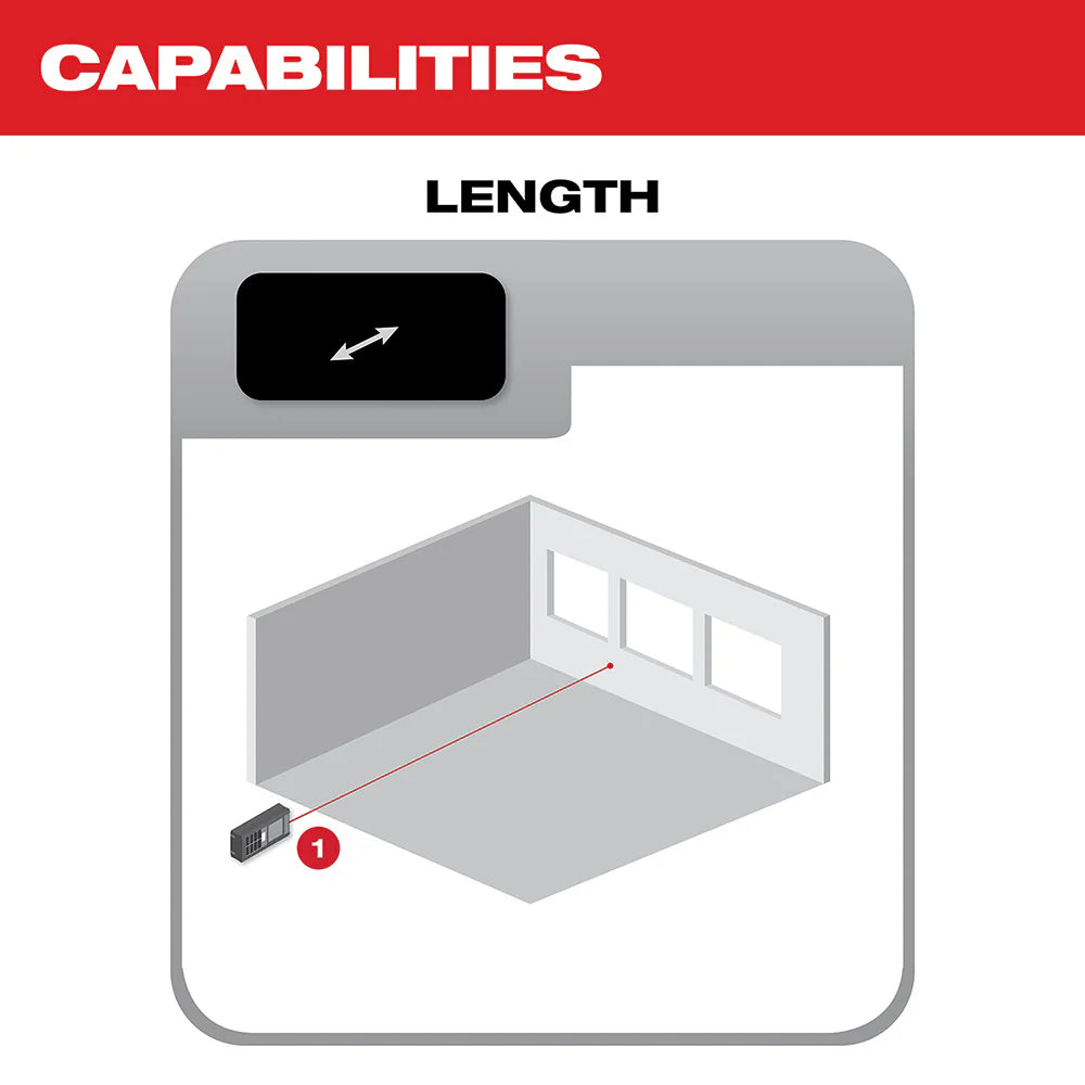 Milwaukee 65' Laser Distance Meter