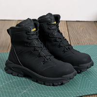 AMAWEI Steel Toe Work Boots