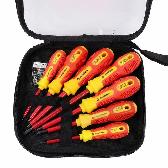 1000v 7 Piece Insulated Screwdriver Set 