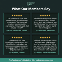 Tradesman's Marketing Kit - Growth Plan