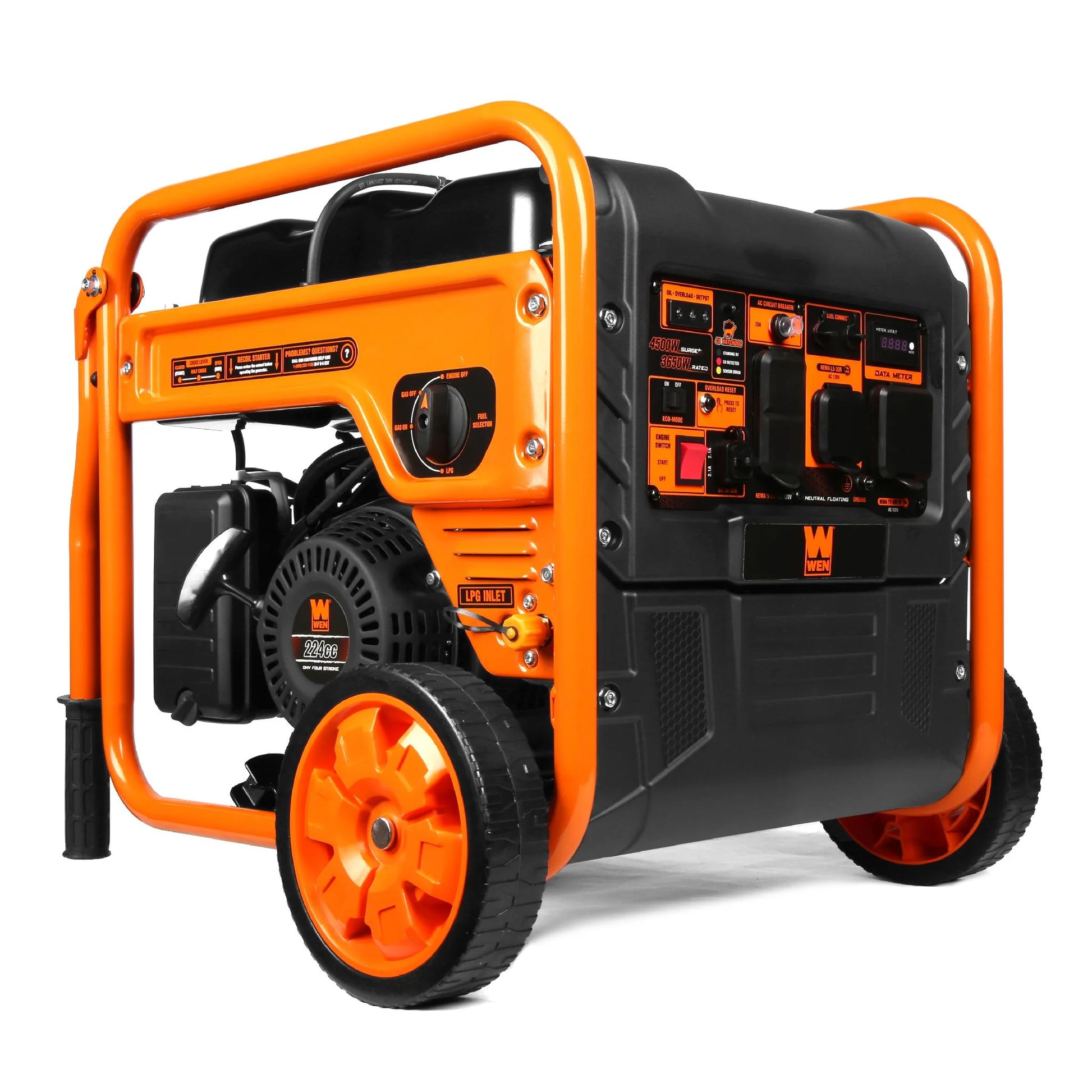 WEN 4500 Watt Dual Fuel Generator