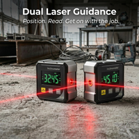 The Tradesmans & DIYer's Pro Digital Angle Finder + Dual Laser Alignment