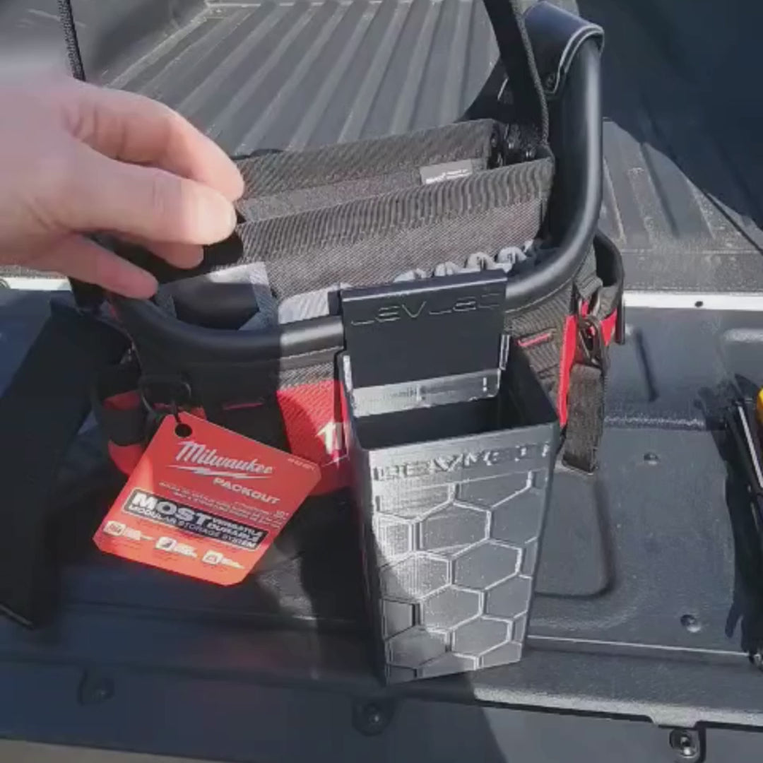 LEVLEC Packout Structured Open 10" Tote Organiser Bins