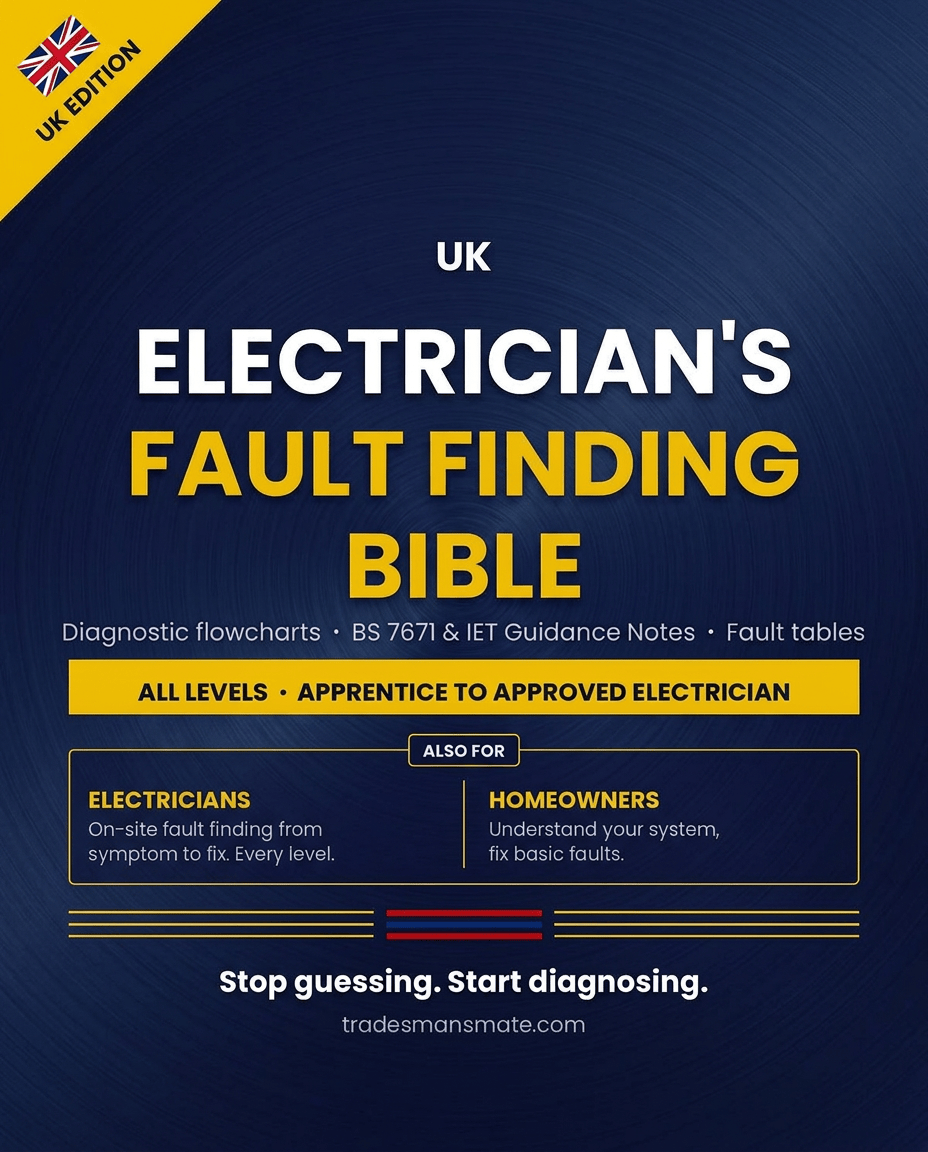 Electricians / Homeowners Electrical Find Finding Bible (UK Version)